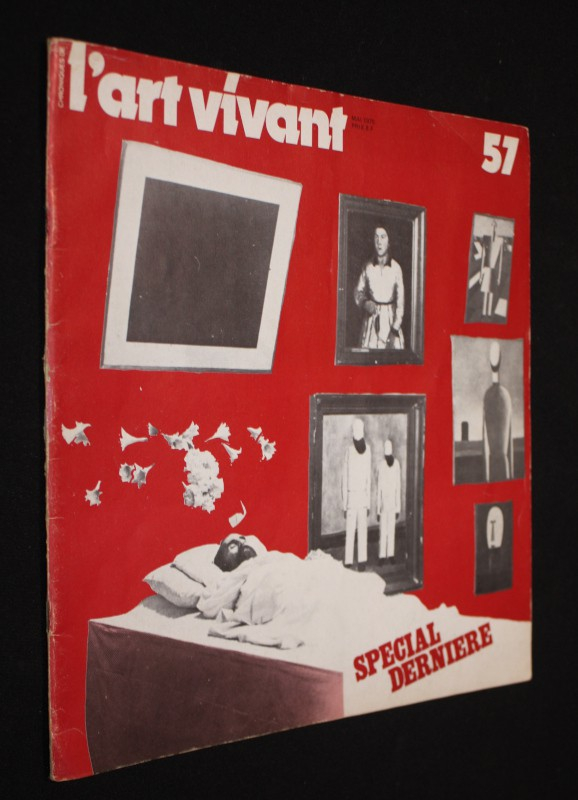 Chroniques de l'art vivant, n° 57, mai 1975 : Spécial dernière