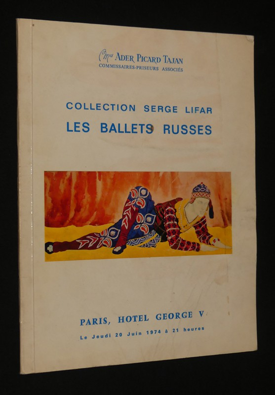 Ader Picard Tajan - Collection Serge Lifar : Les ballets russes (20 juin 1974, Paris, Hôtel George V)