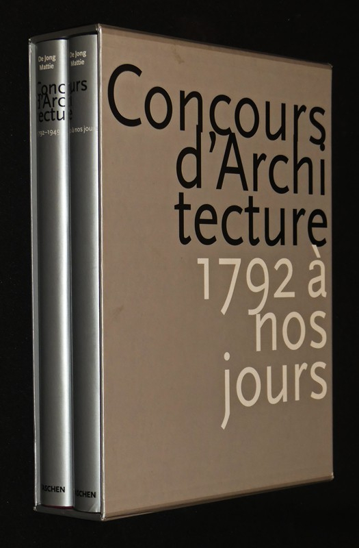 Concours d'architecture, 1792 à nos jours (2 volumes)