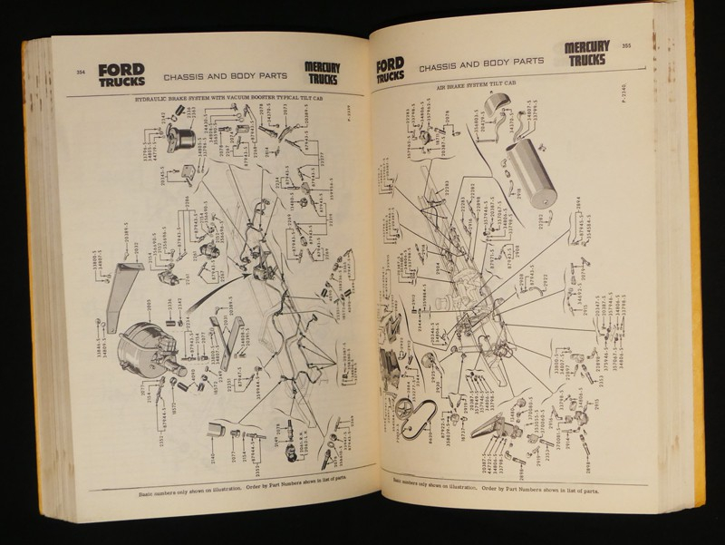 1957 Ford-Mercury Truck: Chassis and Body (Preliminary) Catalogue, January 1957