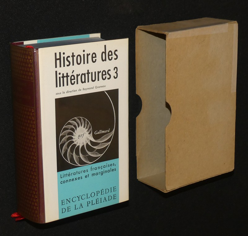 Histoire des littératures, Tome III (Encyclopédie de la Pléiade)