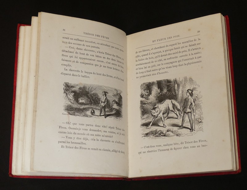 Trésor des fèves et fleurs des pois. Le Génie bonhomme. Histoire du chien de Brisquet