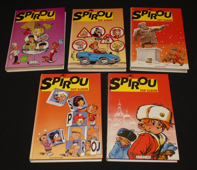 Spirou, albums n°200 à 209 (10 volumes)