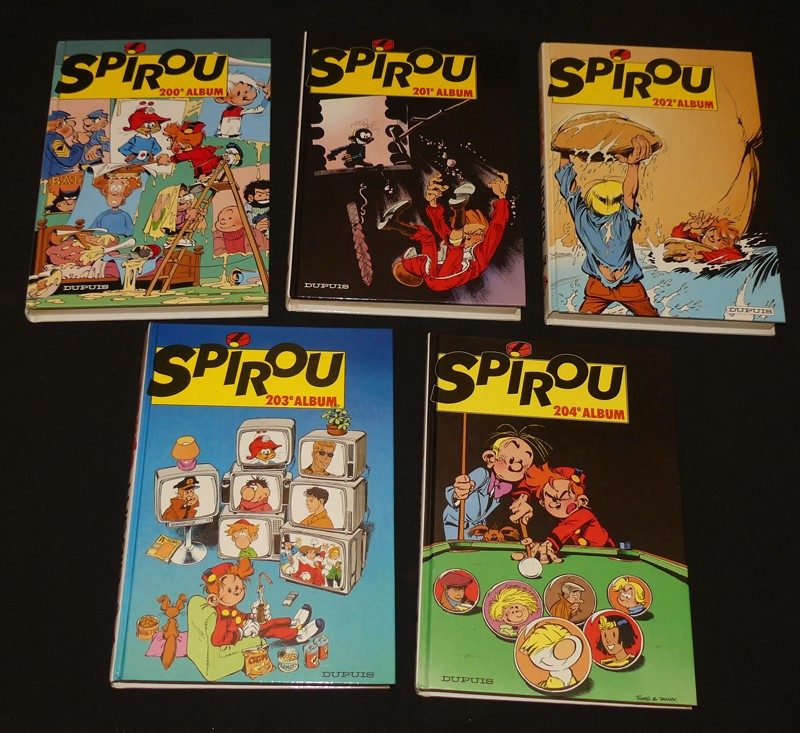 Spirou, albums n°200 à 209 (10 volumes)