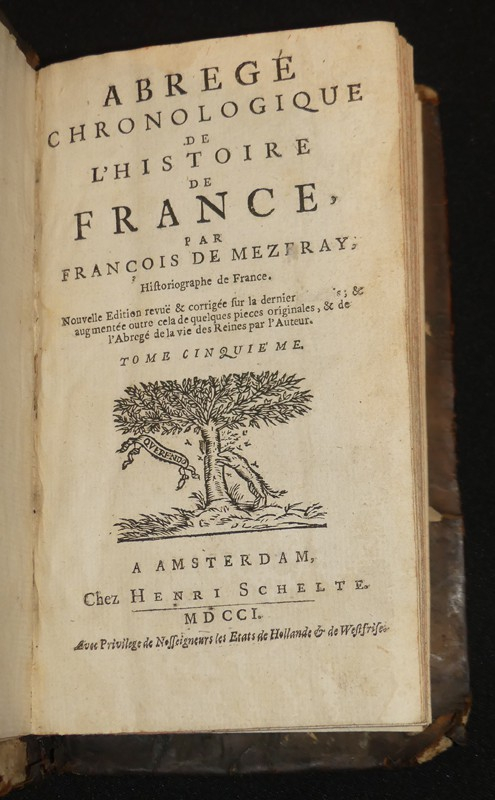 Abrégé chronologique de l'histoire de France (Tome 5)