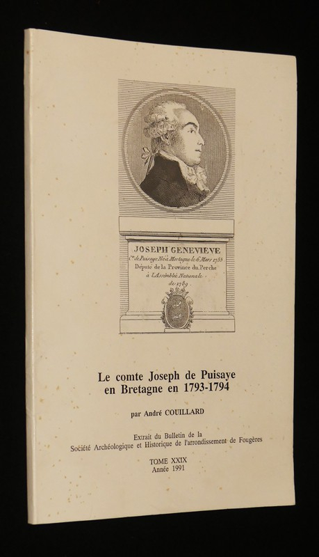 Le Comte Joseph de Puisaye en Bretagne en 1793-1794