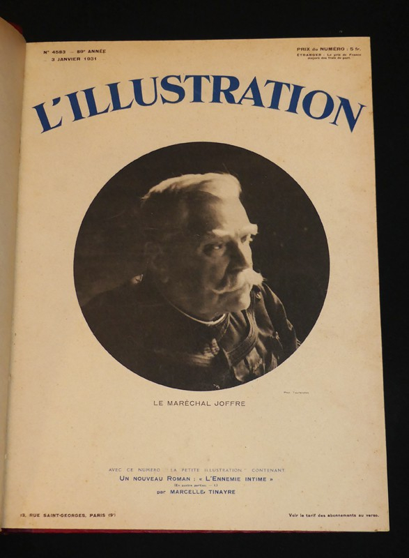 L'Illustration (année 1931, 3 volumes)