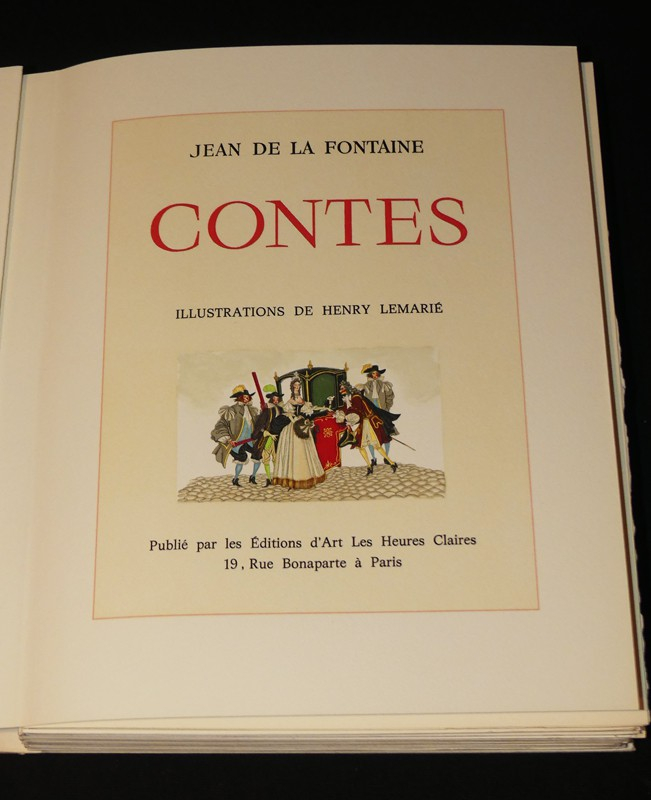 Fables et Contes de La Fontaine (6 volumes)