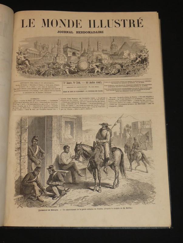 Le Monde illustré, Tome XIII (2e semestre 1863)