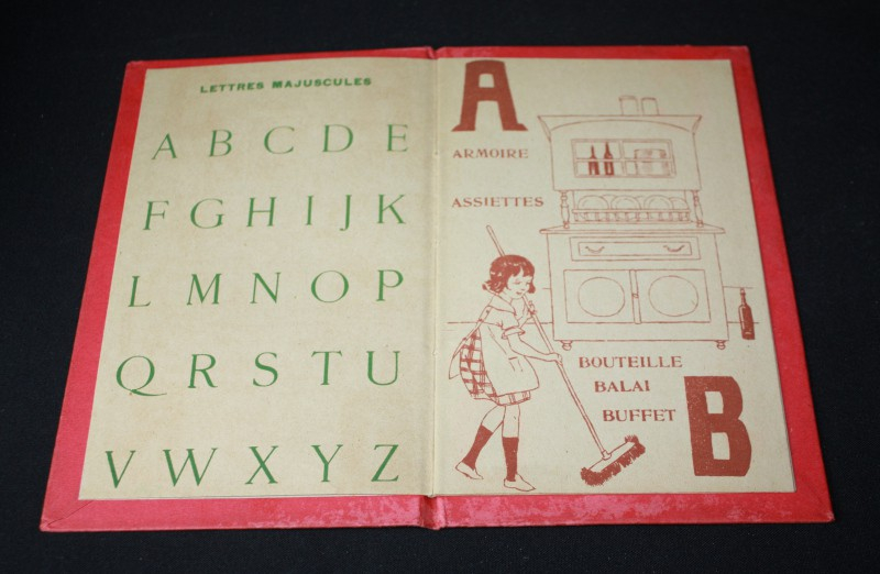 Alphabet. Les objets familiers