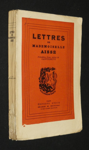 Lettres de mademoiselle Aissé