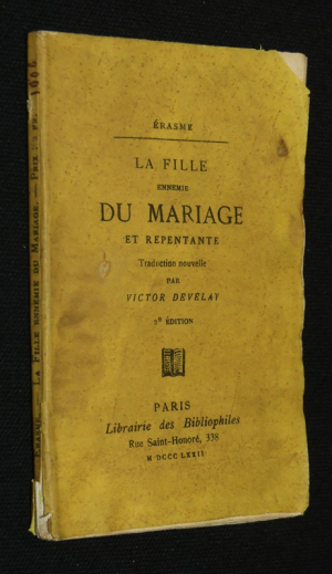 La fille ennemie du mariage et repentante