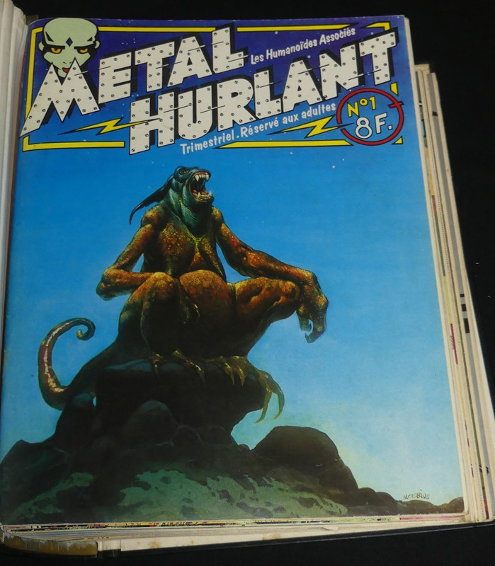 Métal Hurlant, du n°1 au n°113