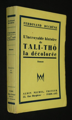 L'Incroyable histoire de Tali-Thô la décolorée