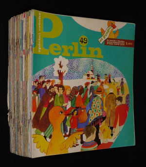 Perlin, lot de 77 numéros du n°49 (décembre 1974) au n°39 (septembre 1976)