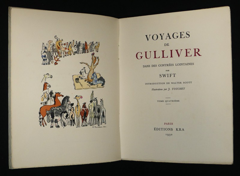 Voyages de Gulliver dans des contrées lointaines (Tome 4)