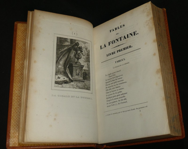 Fables de J. La Fontaine, précédées d'une notice sur sa vie (2 volumes)