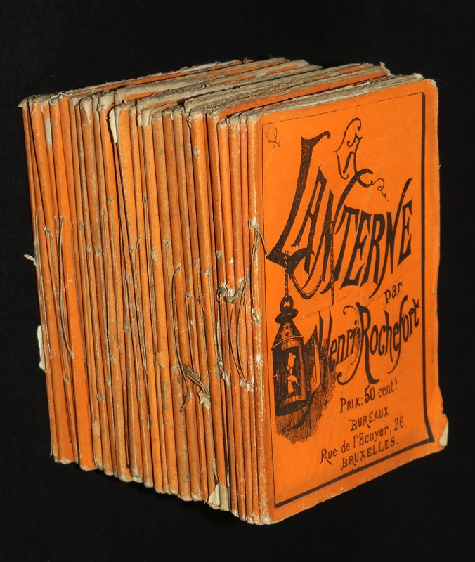 La Lanterne (lot de 28 numéros, 1874-1875)