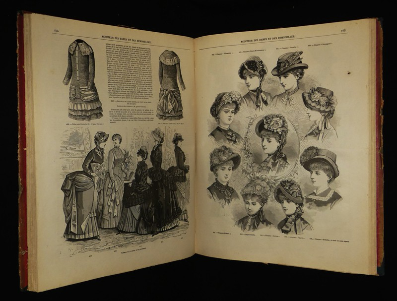 Moniteur des dames et des demoiselles et Brodeuse illustrée réunis : Guide complet de la toilette et de tous les travaux des dames. Année complète de novembre 1882 à octobre 1883