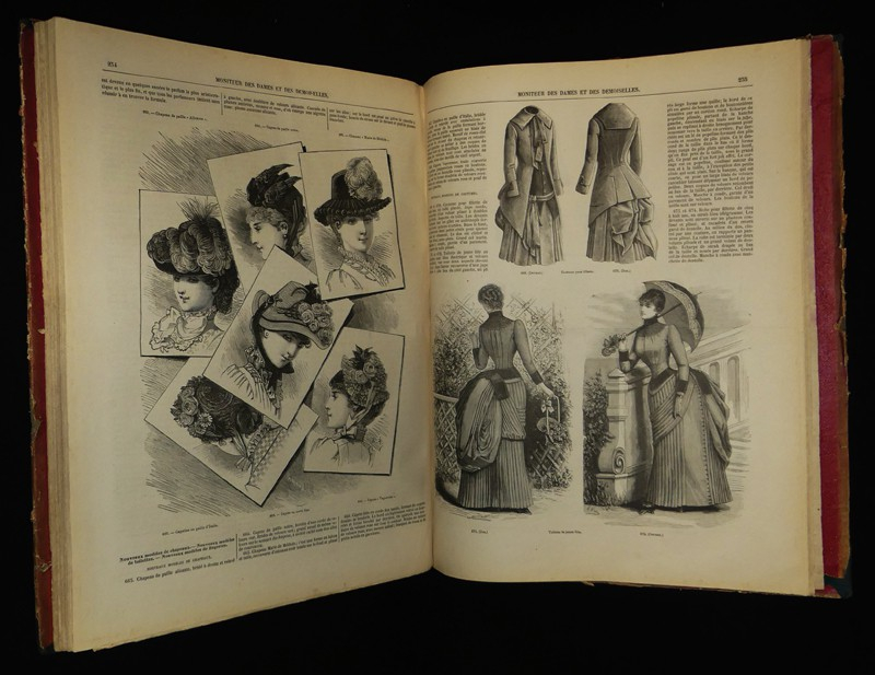 Moniteur des dames et des demoiselles et Brodeuse illustrée réunis : Guide complet de la toilette et de tous les travaux des dames. Année complète de novembre 1882 à octobre 1883