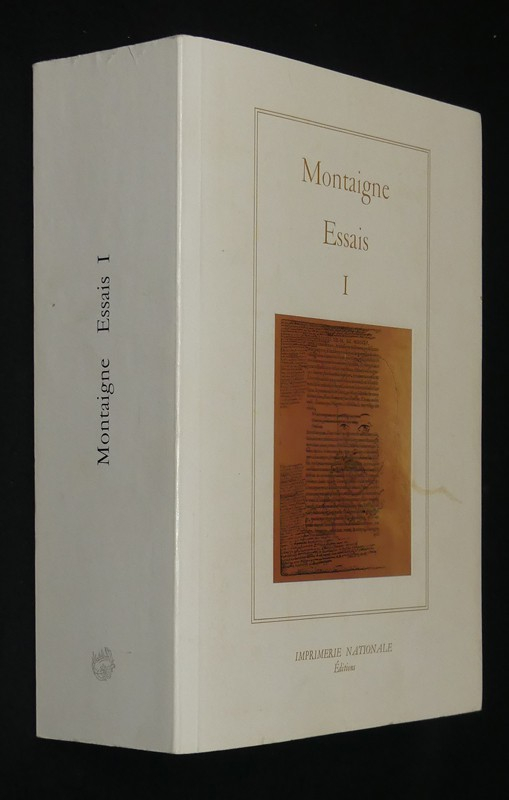 Montaigne, Essais (3 volumes)