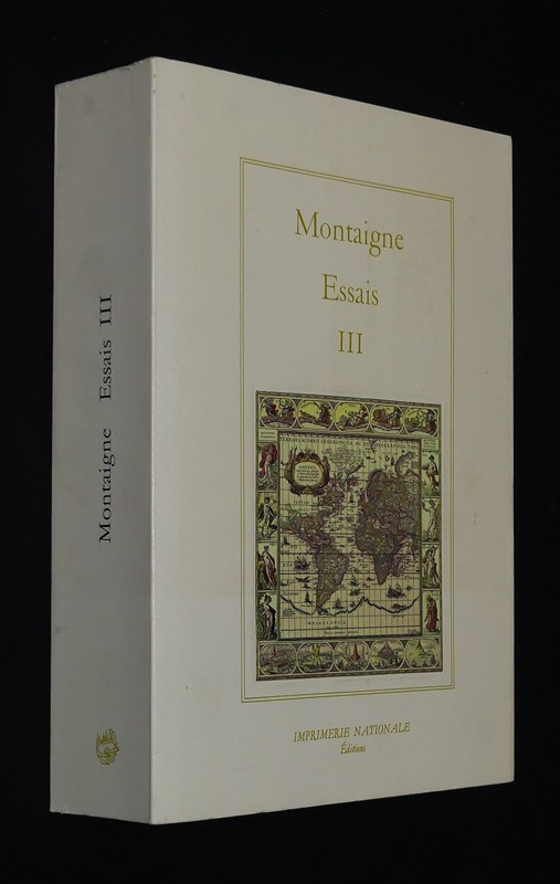 Montaigne, Essais (3 volumes)