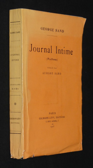 Journal intime (Posthume)